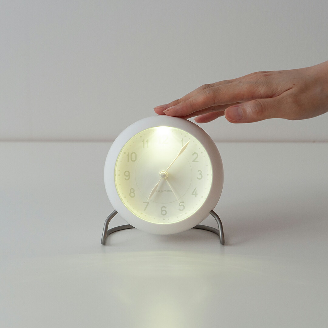 楽天市場】アルネ・ヤコブセン テーブルクロック ステーション