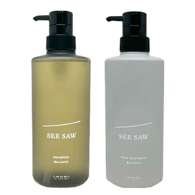 楽天市場】ルベル シーソー SEE/SAW シャンプーB バランス 2500ml