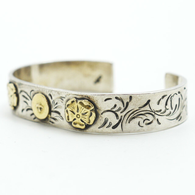 楽天市場】goro's(ゴローズ) オールド唐草ダブルローズバングル 【Size