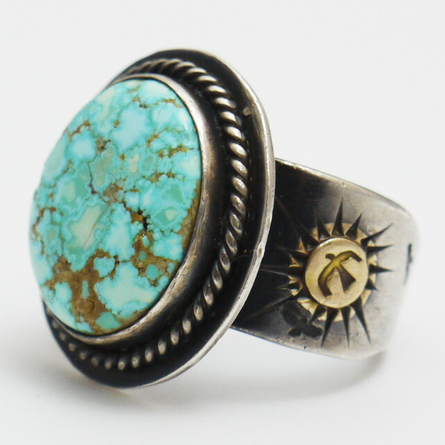 楽天市場】goro's ゴローズ OLDオーダー物 銀縄ターコイズリング金