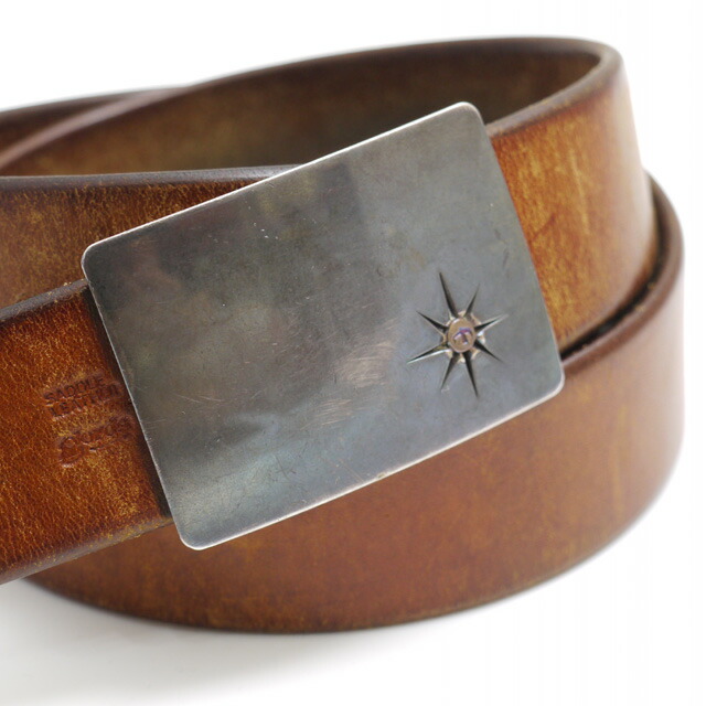 楽天市場】goro's ゴローズ 固定式角バックルサドルレザーベルト