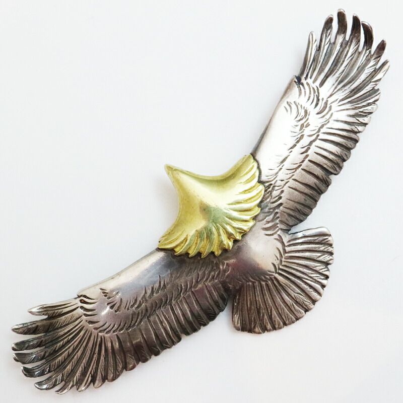 楽天市場】goro's(ゴローズ) 18K×SV OLD物 中イーグルトップ 裏金