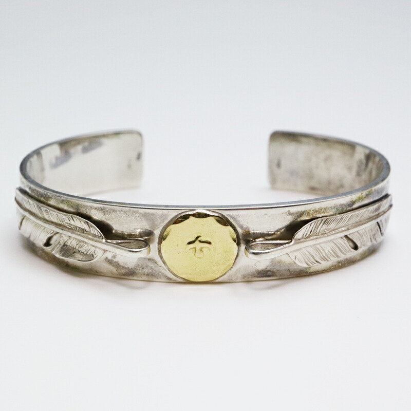 楽天市場】goro's(ゴローズ) オールド物 ダブルフェザー平打ちバングル