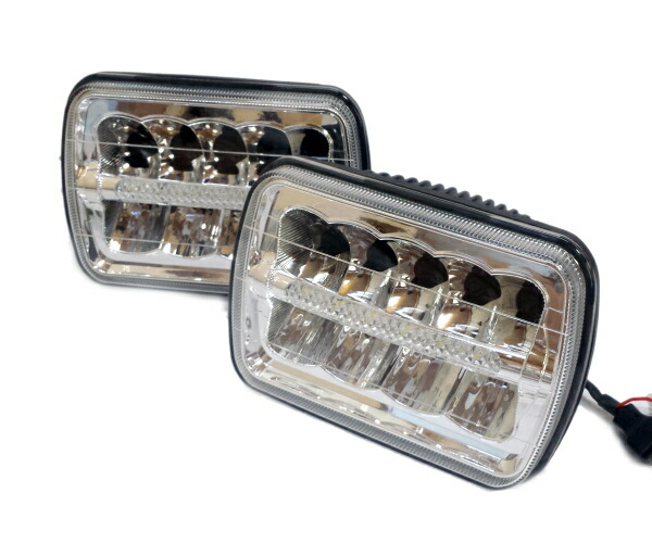 楽天市場】DRL デイライト付! LED ヘッドライト S13 180SX KP61 AE86