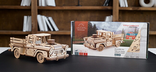 楽天市場】Ugears ユーギアーズ ピックアップトラック ランバー