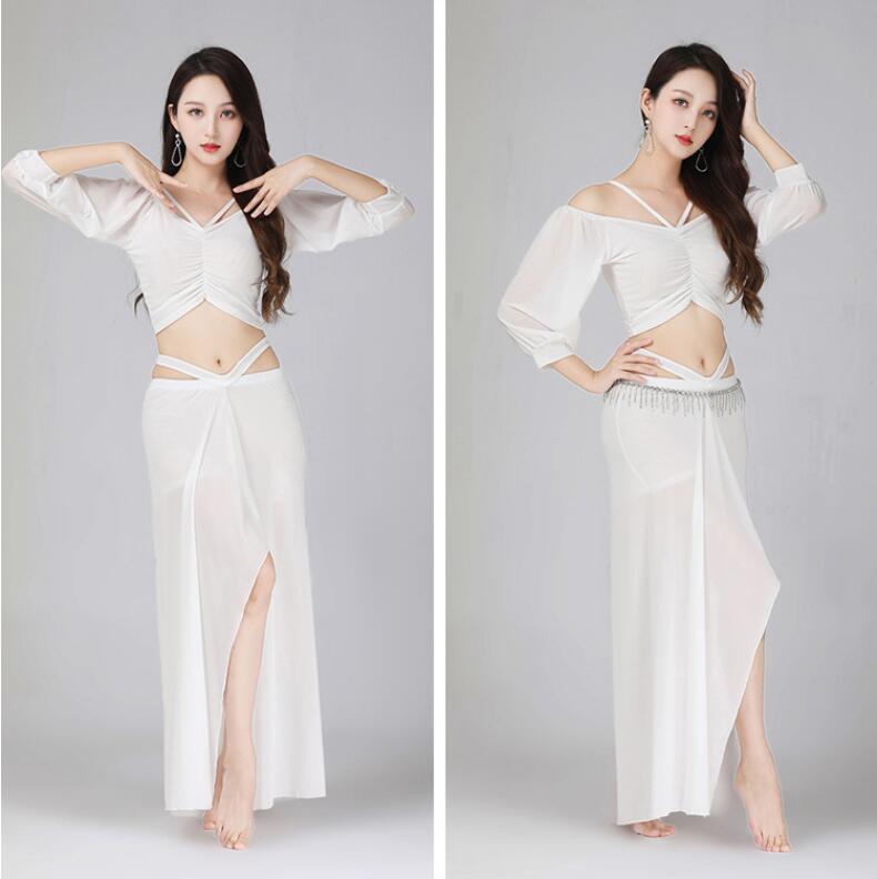 楽天市場】ベリーダンスセット衣装レッスンウエア 練習着 べリーダンス