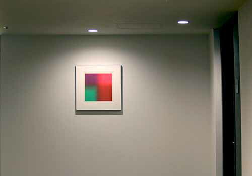 楽天市場】版画/ｼﾙｸｽｸﾘｰﾝ 百瀬寿 Red to G 現代アート 抽象 送料無料