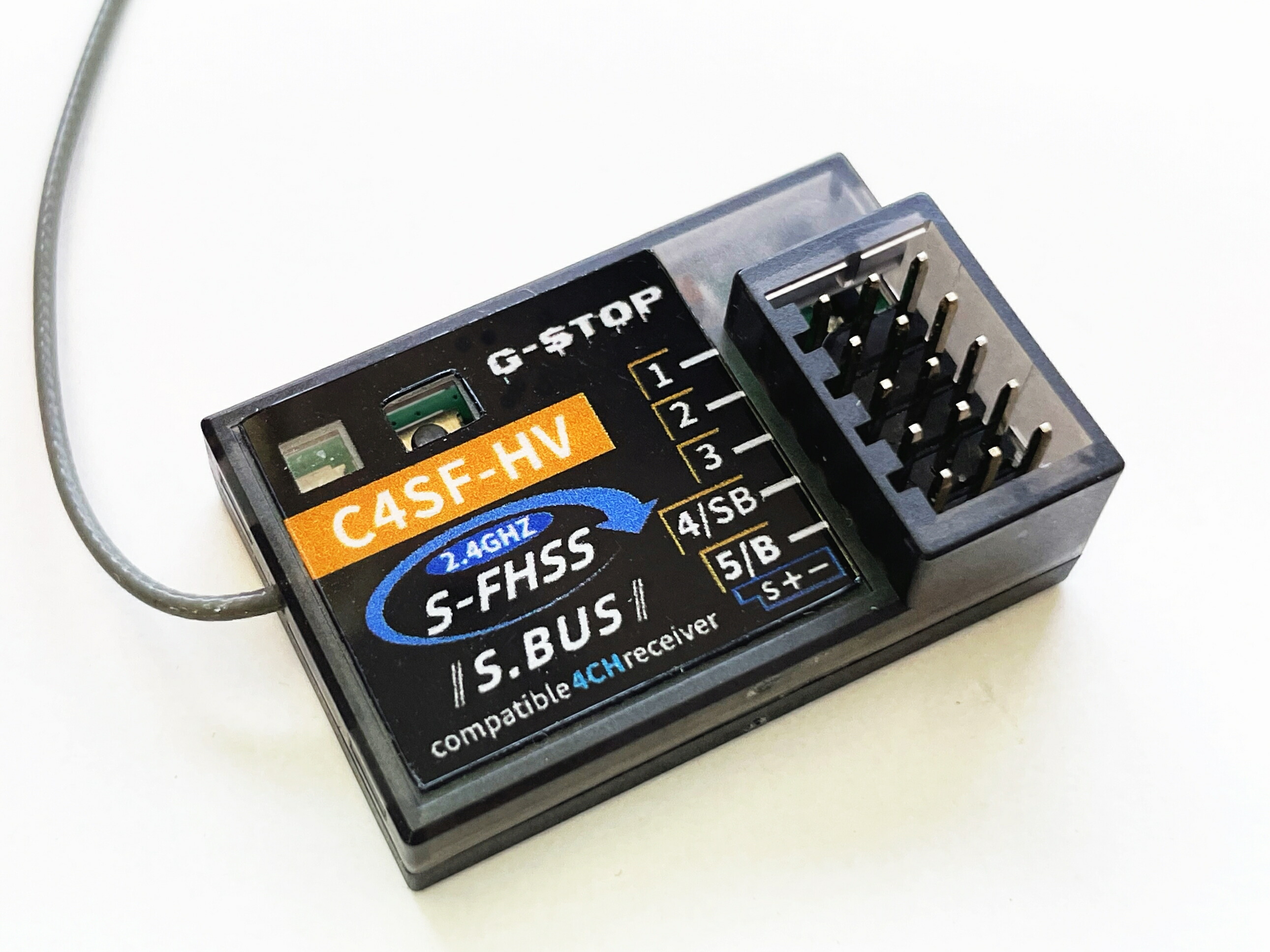 楽天市場】G-STOP Corona C4SFHV 車用4CH 受信機 フタバ 受信機 互換 S