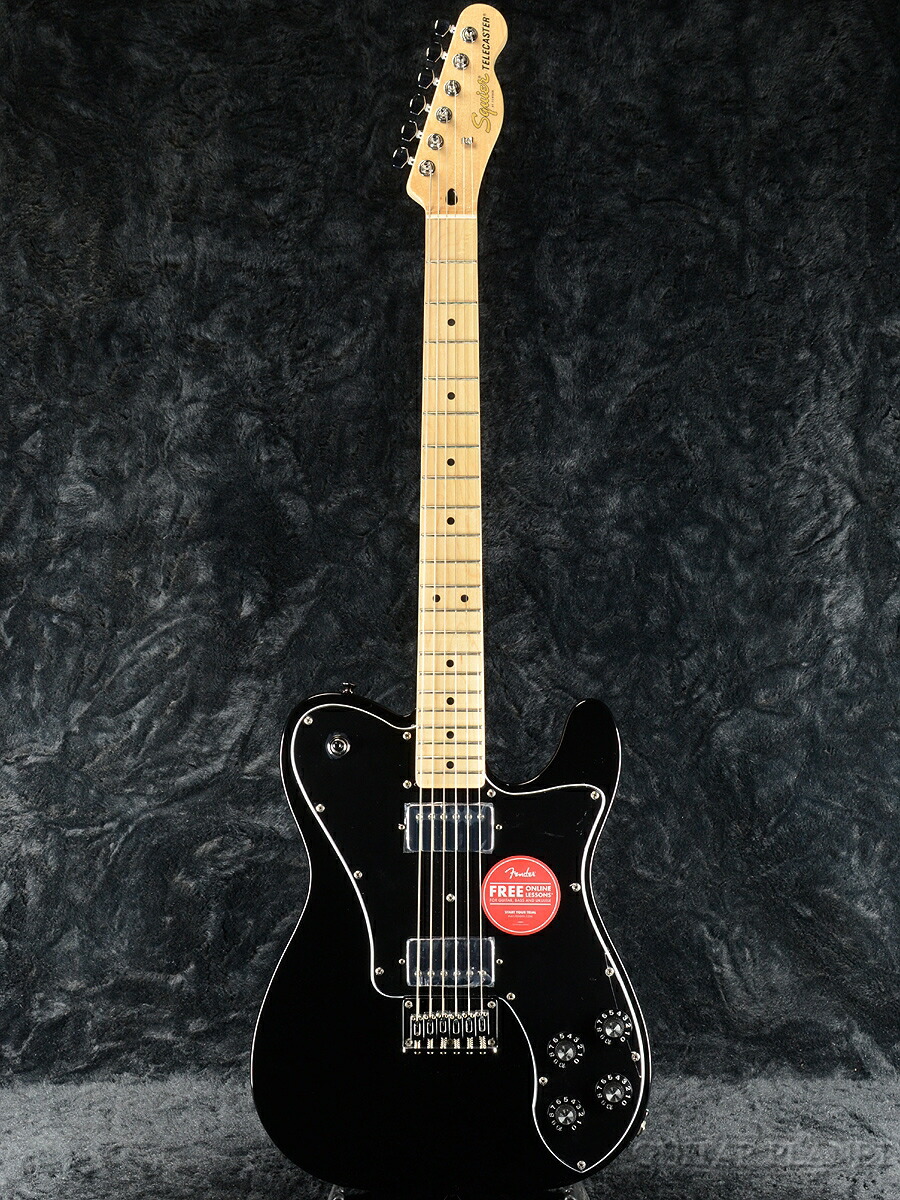 楽天市場】Squier Affinity Series Telecaster Deluxe -Black / Maple