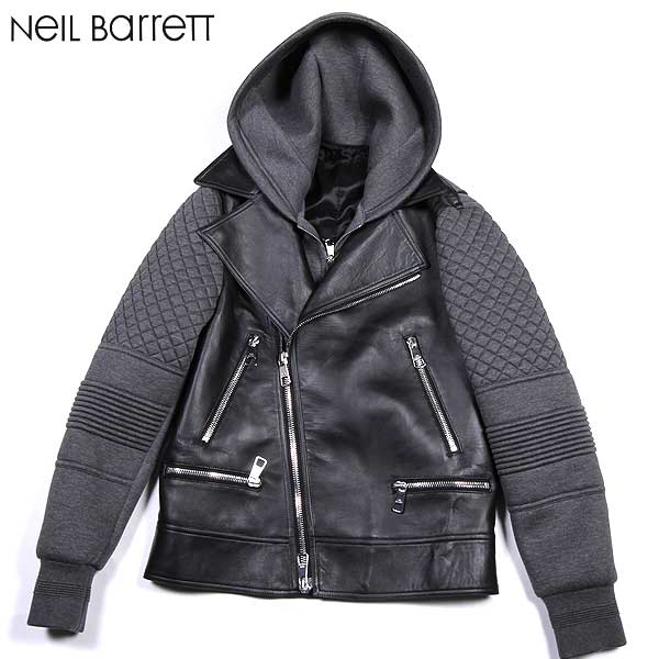 楽天市場】ニールバレット Neil Barrett メンズ ラムレザー ジャケット