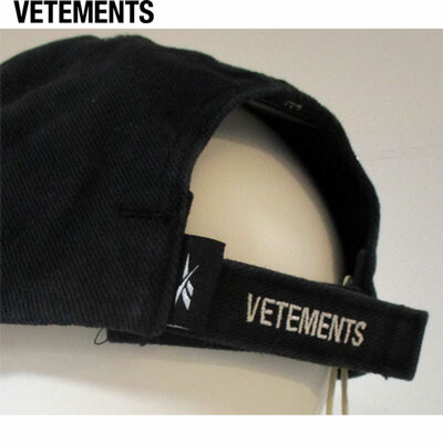 楽天市場】ヴェトモン VETEMENTS メンズ 帽子 キャップ ロゴ VETEMENTS
