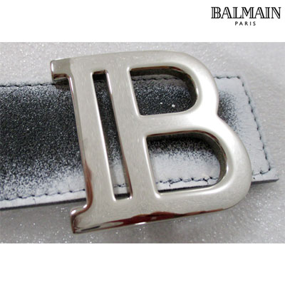 楽天市場】バルマン BALMAIN メンズ 小物 ベルト レザーベルト