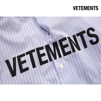 楽天市場】【完売】ヴェトモン VETEMENTS メンズ トップス シャツ 長袖