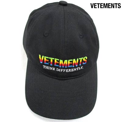 楽天市場】ヴェトモン VETEMENTS メンズ 小物 帽子 キャップ ロゴ ユニ