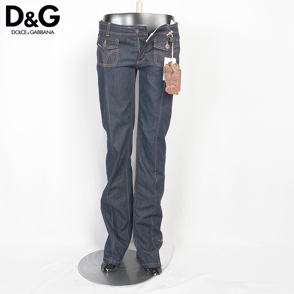 DOLCE&GABBANA】レディース スタッズ装飾 ローライズデニム y2k 楽天