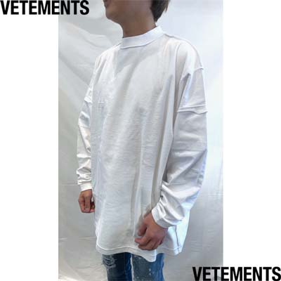 楽天市場】ヴェトモン VETEMENTS ロンT ロングTシャツ メンズ ユニ