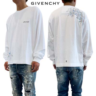 楽天市場】ジバンシー GIVENCHY ロンT ロングTシャツ メンズ 長袖 ロゴ