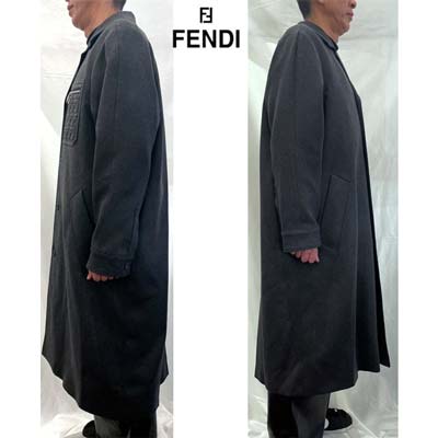 楽天市場】フェンディ FENDI コート メンズ ロングジャケット アウター