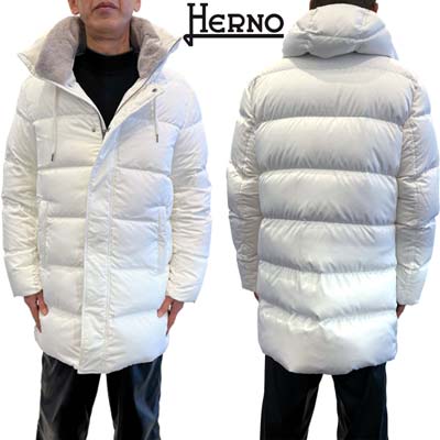 楽天市場】HERNO ヘルノ ダウンコート メンズ ロングジャケット