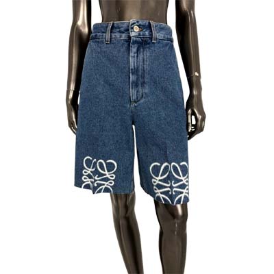楽天市場】LOEWE ロエベ ハーフパンツ デニム レディース ショート