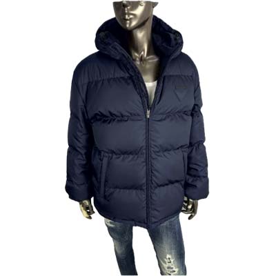 楽天市場】PRADA プラダ ダウンジャケット メンズ トライアングルロゴ