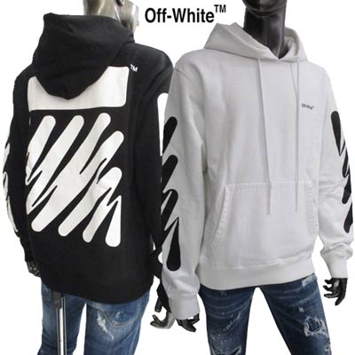 楽天市場】オフホワイト OFF-WHITE メンズ トップス パーカー フーディ
