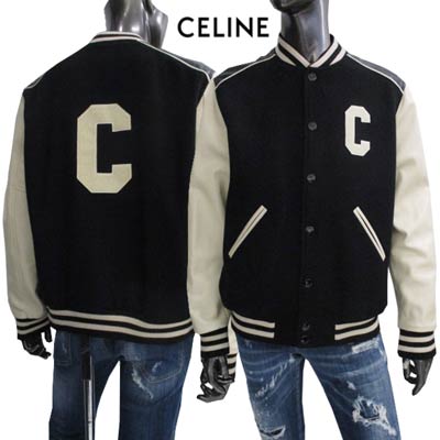 楽天市場】セリーヌ CELINE メンズ アウター ジャケット スタジャン