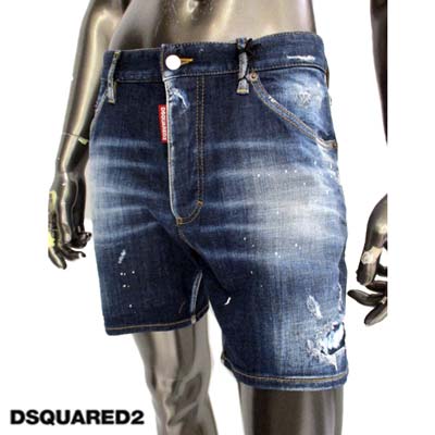 楽天市場】ディースクエアード DSQUARED2 メンズ ハーフパンツ デニム