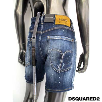 楽天市場】ディースクエアード DSQUARED2 メンズ ハーフパンツ デニム