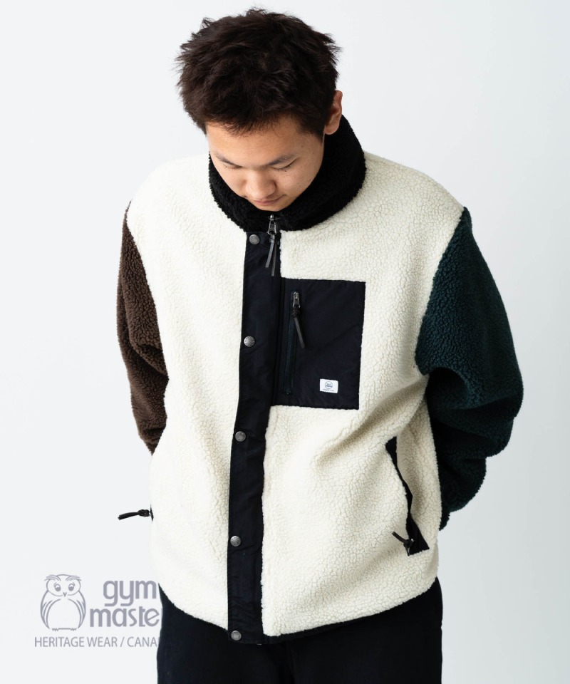 楽天市場】gym master 公式リバーシブル マウンテンジャケット｜ ボア