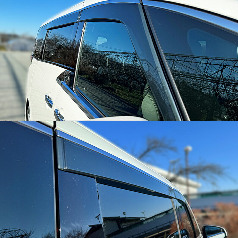 楽天市場】アルファード40系 ヴェルファイア40系 ドアバイザー