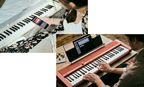 楽天市場】CASIO カシオ CT-S1 BK スタンド・ヘッドホン セット