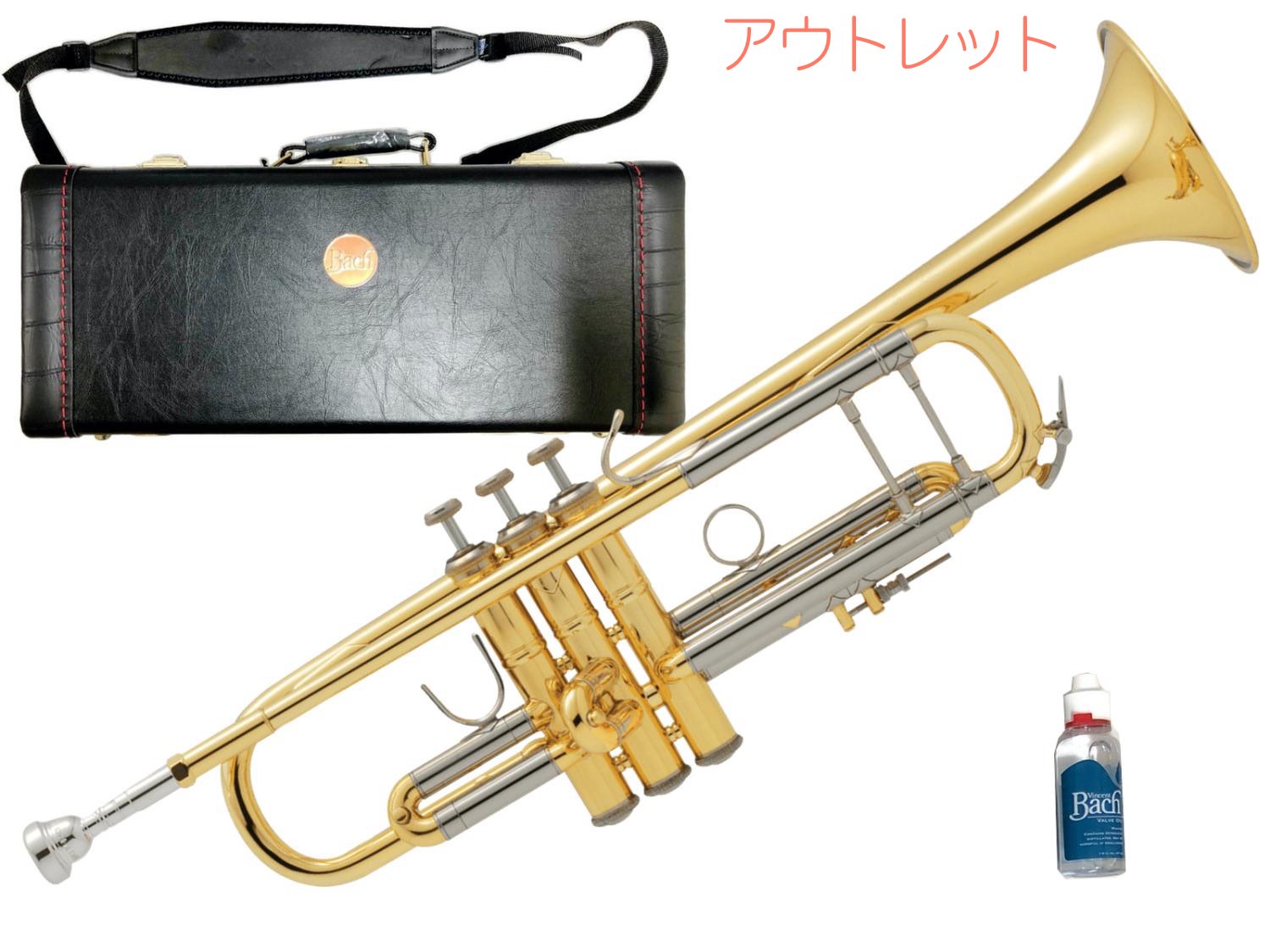 楽天市場】bach トランペット 180ml37sp（金管楽器｜管楽器・吹奏楽器