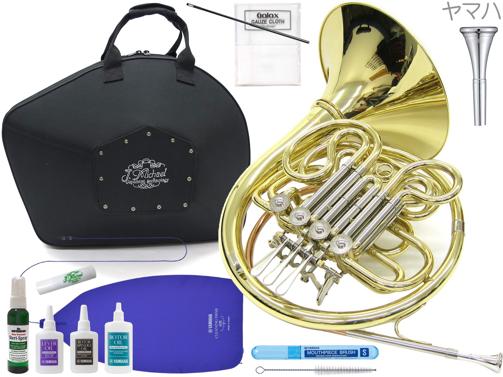 楽天市場】J Michael Jマイケル 3年保証 FH-850 フレンチホルン フル