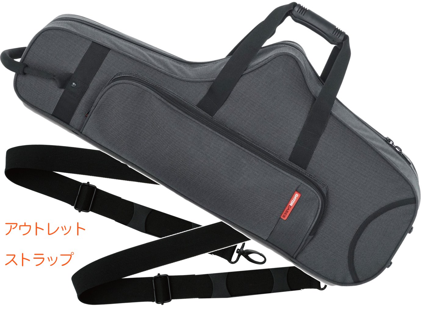 楽天市場】GATOR ゲイター テナーサックス ケース リュックストラップ