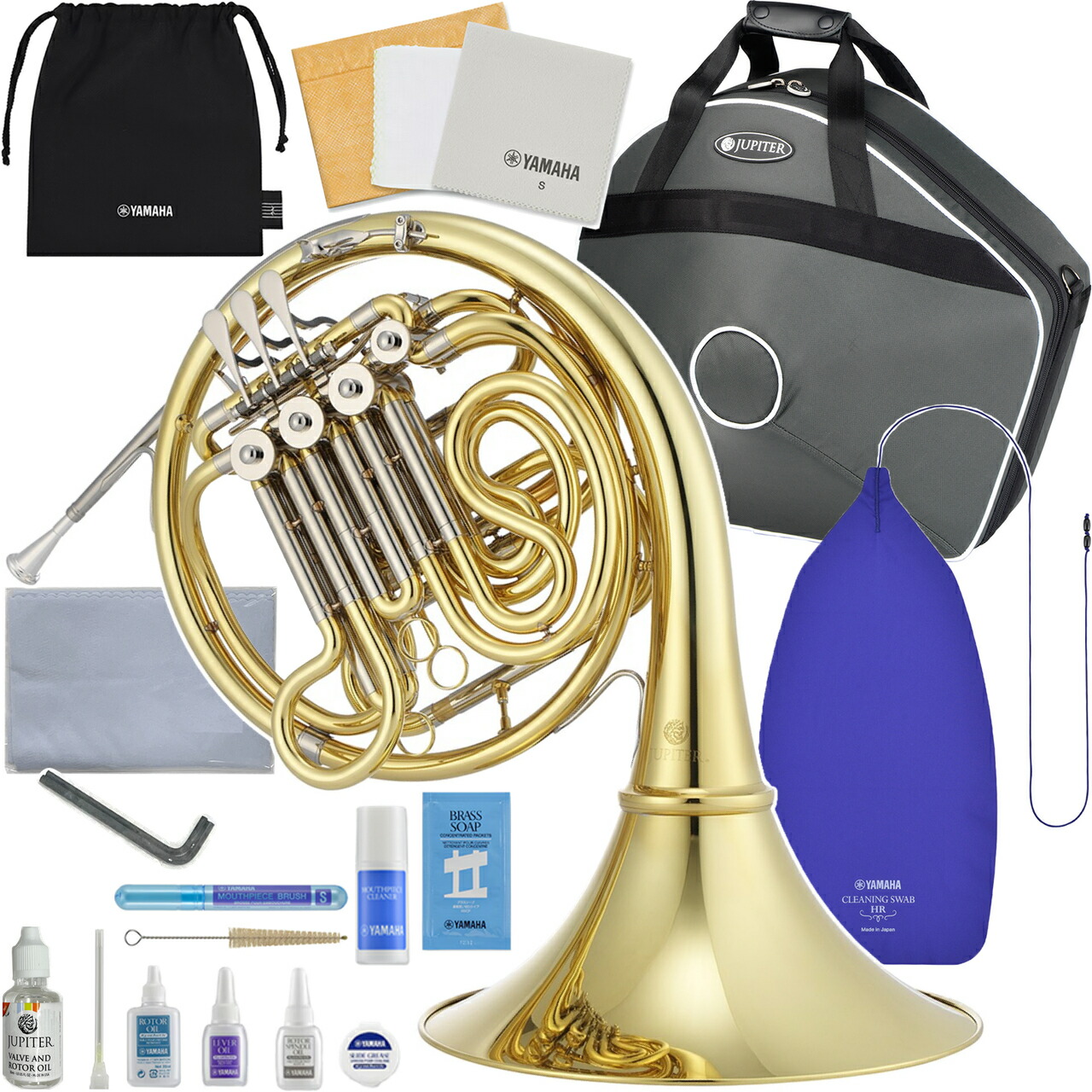 楽天市場】JUPITER ジュピター JHR1100DQ フレンチホルン