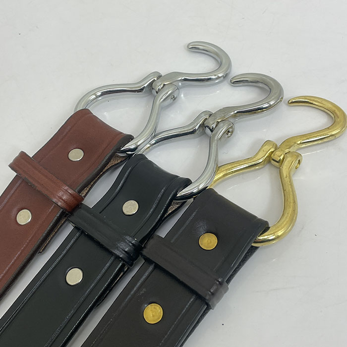 TORY LEATHER アメリカ製 2280 フックレザーベルト 32インチ TORY