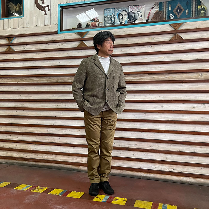 楽天市場】【SALE】orslow オアスロウ ハリスツイードジャケット Relax