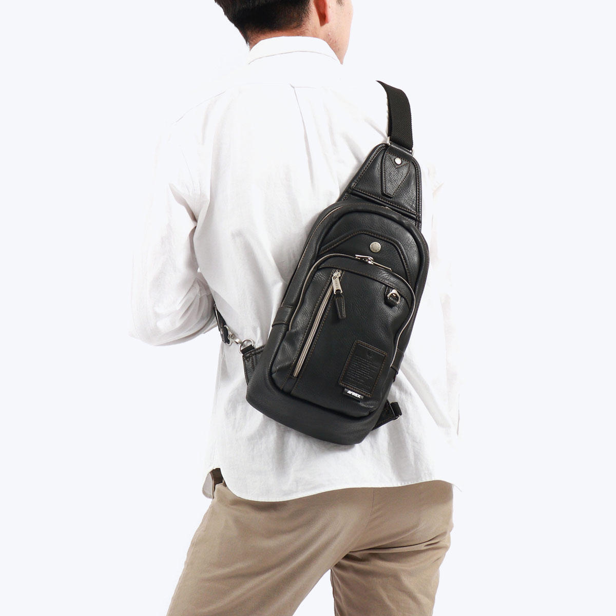 楽天市場】アヴィレックス ボディバッグ メンズ 小さい AVIREX