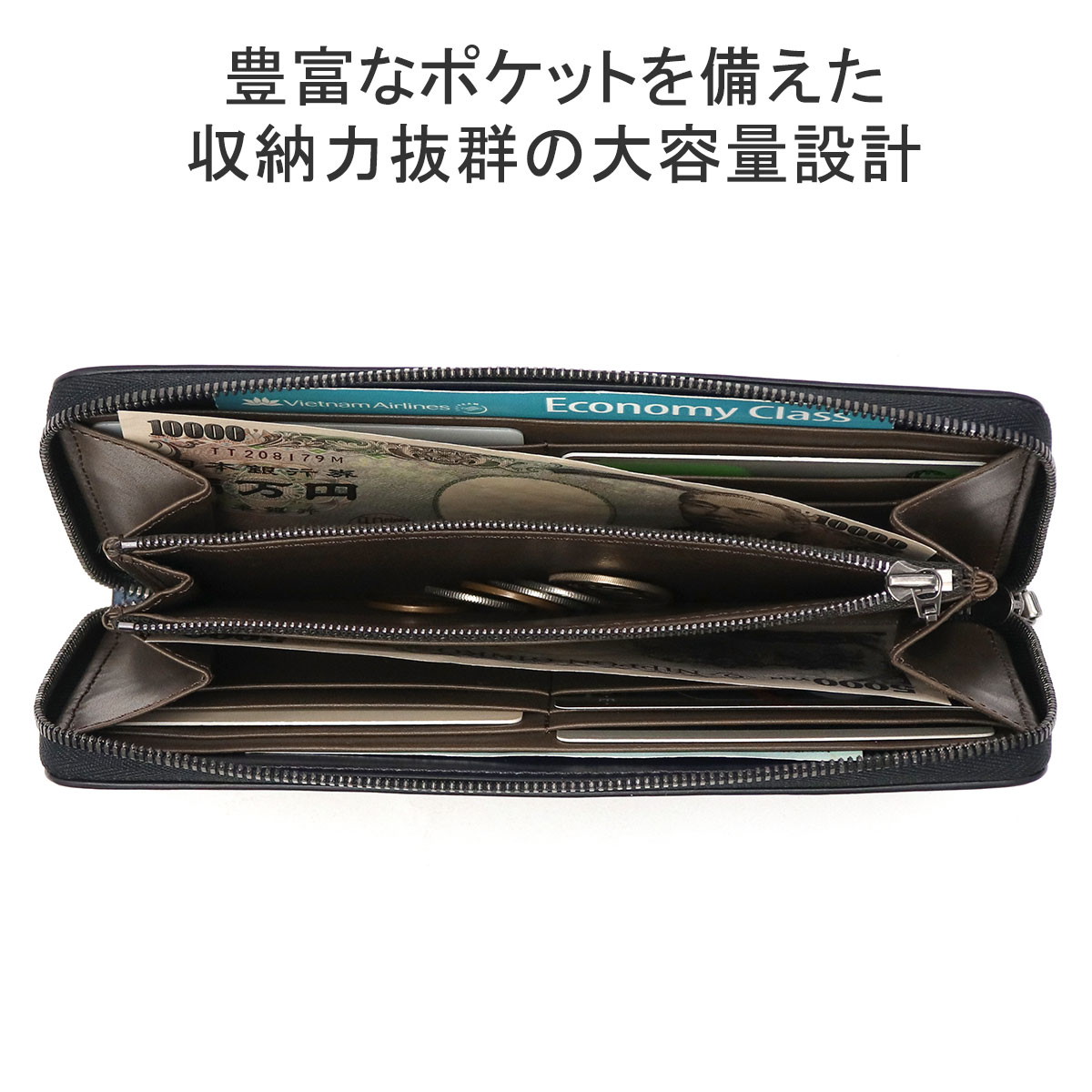 楽天市場】【最大53倍 3/5限定】 ユハク 長財布 メンズ レディース