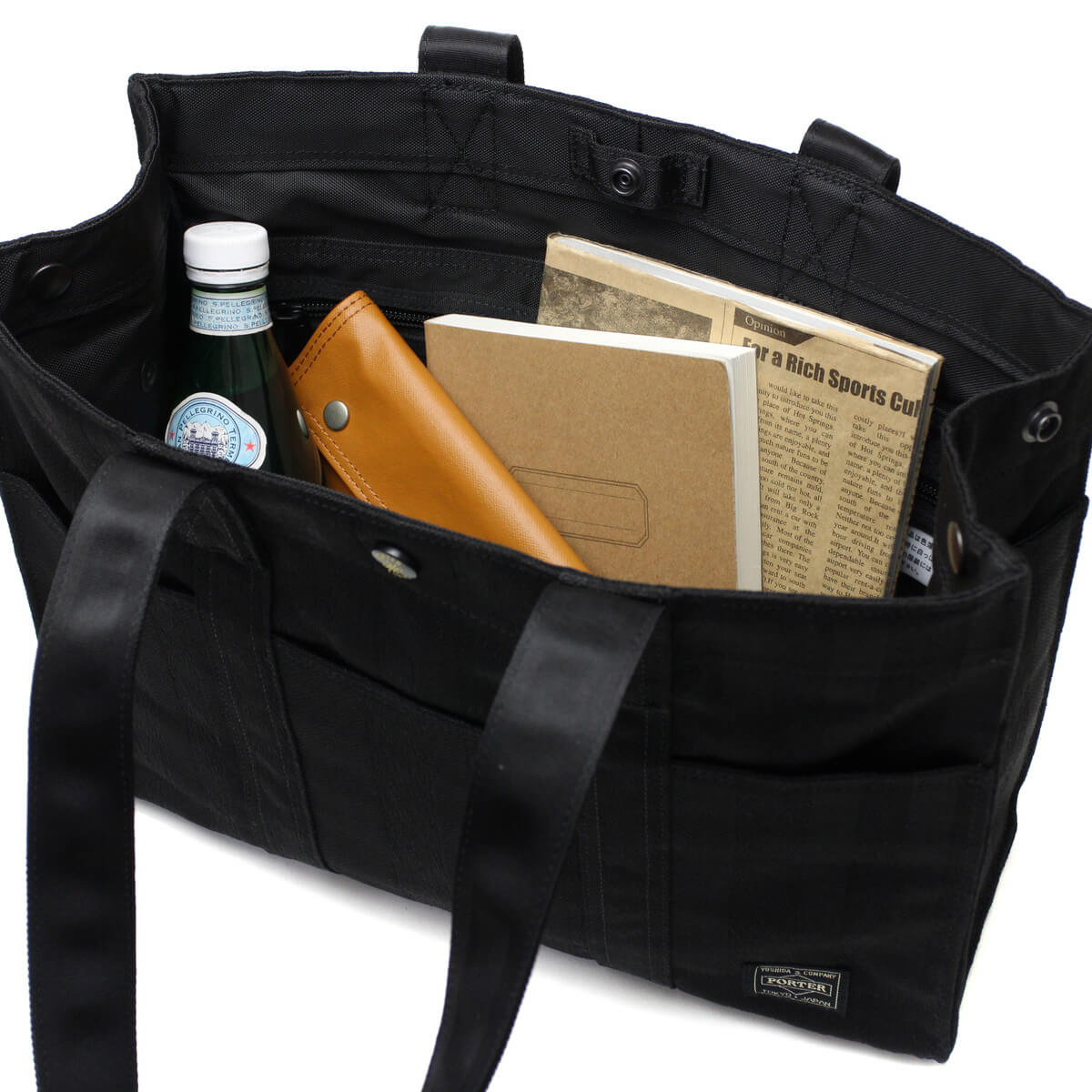 楽天市場】ポーター タンゴブラック トートバッグ(L) 638-07167 吉田