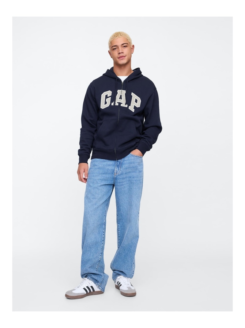 楽天市場】【SALE／20%OFF】(U)GAPロゴ フルジップパーカー(ユニ