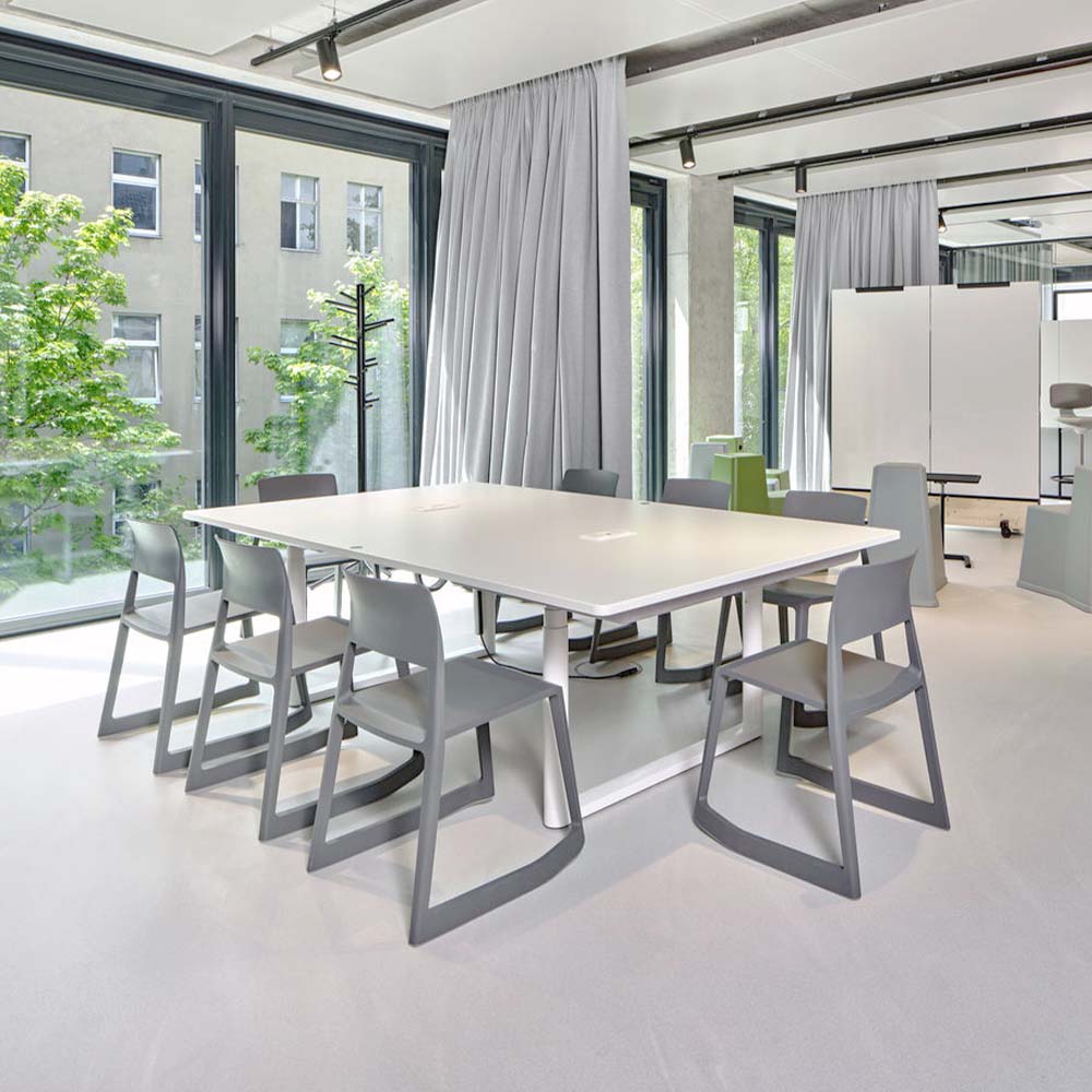 楽天市場】Vitra TipTon REチェア (ミーティングチェア スタッキング