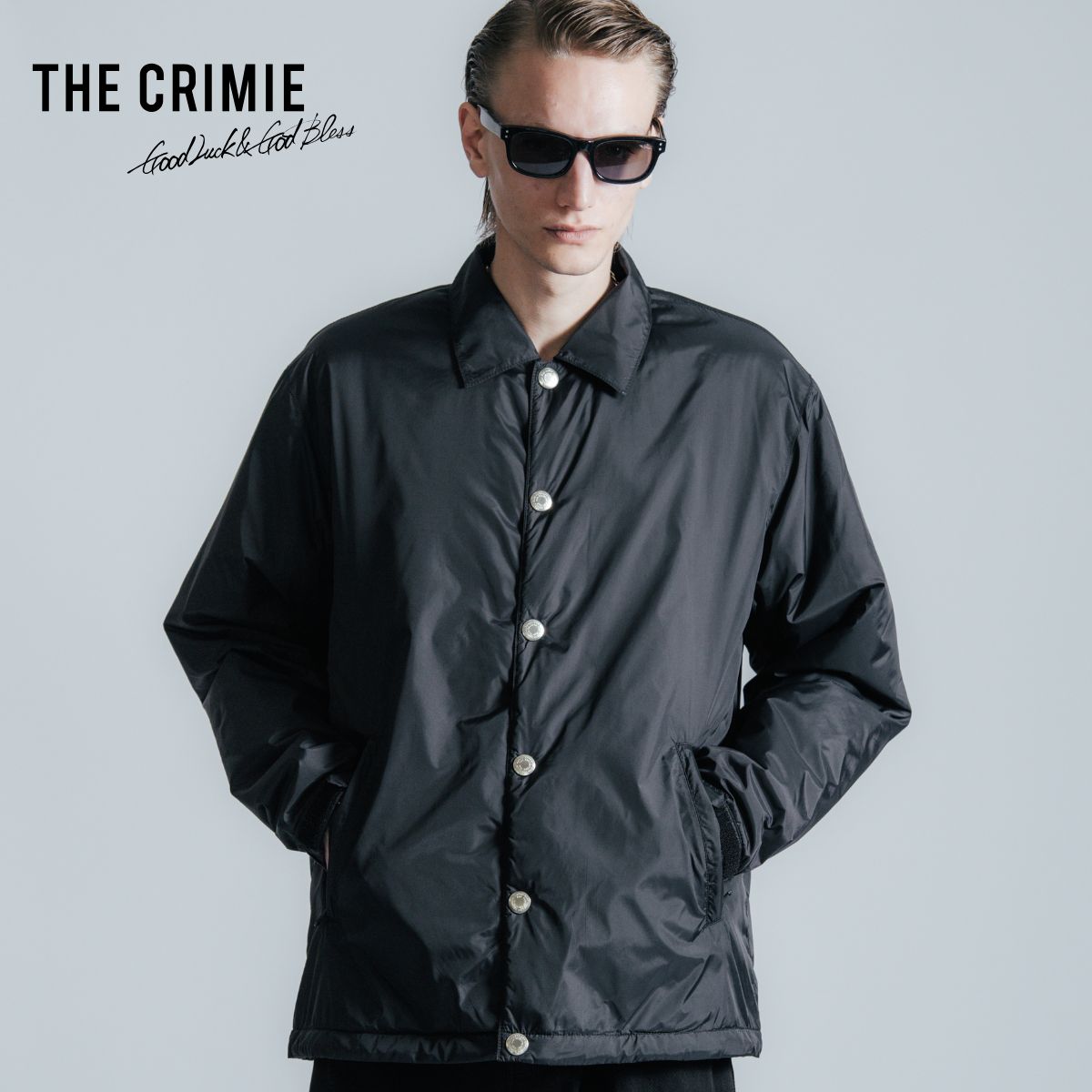 楽天市場】【公式】 THE CRIMIE クライミー NYLON COACH JACKET