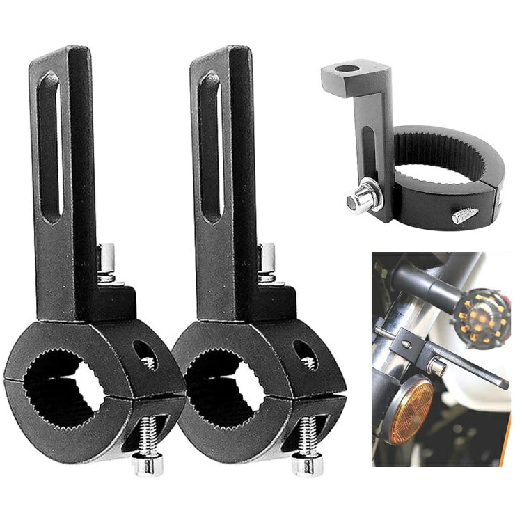 楽天市場】フォグランプステー バイク ステー 2個セット ヘッドライト