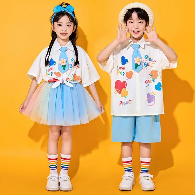 楽天市場】半 セットアップ ホワイト カラーシャツ 幼稚園 キッズ