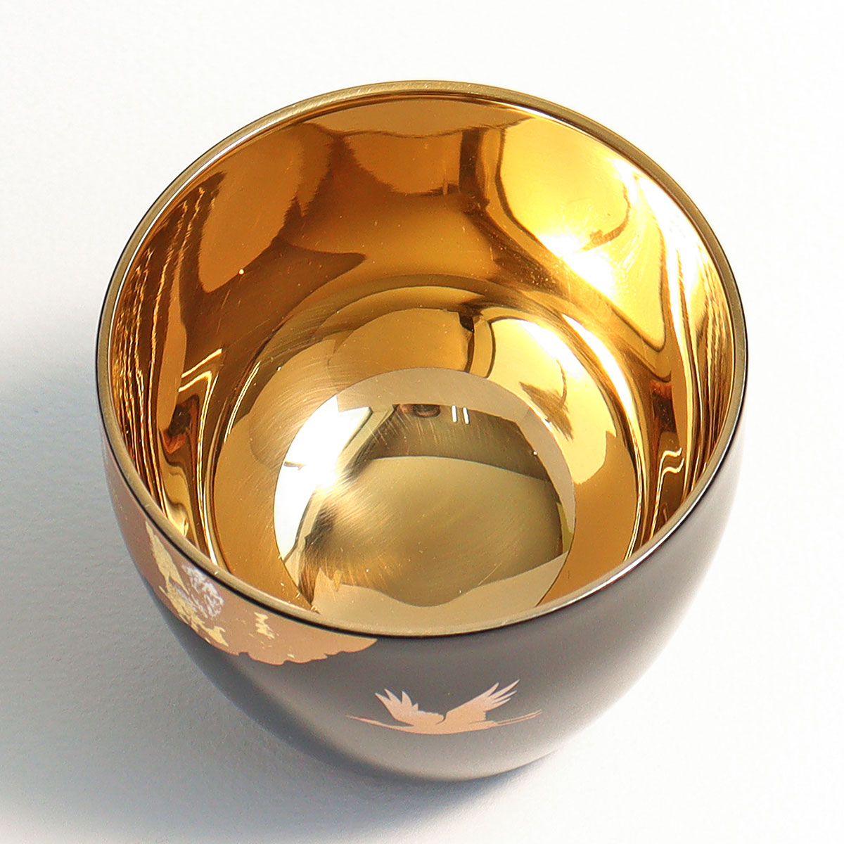 楽天市場】単品 漆磨 shi-moa 二重ぐい呑み かがやき 山中漆器 燕三条