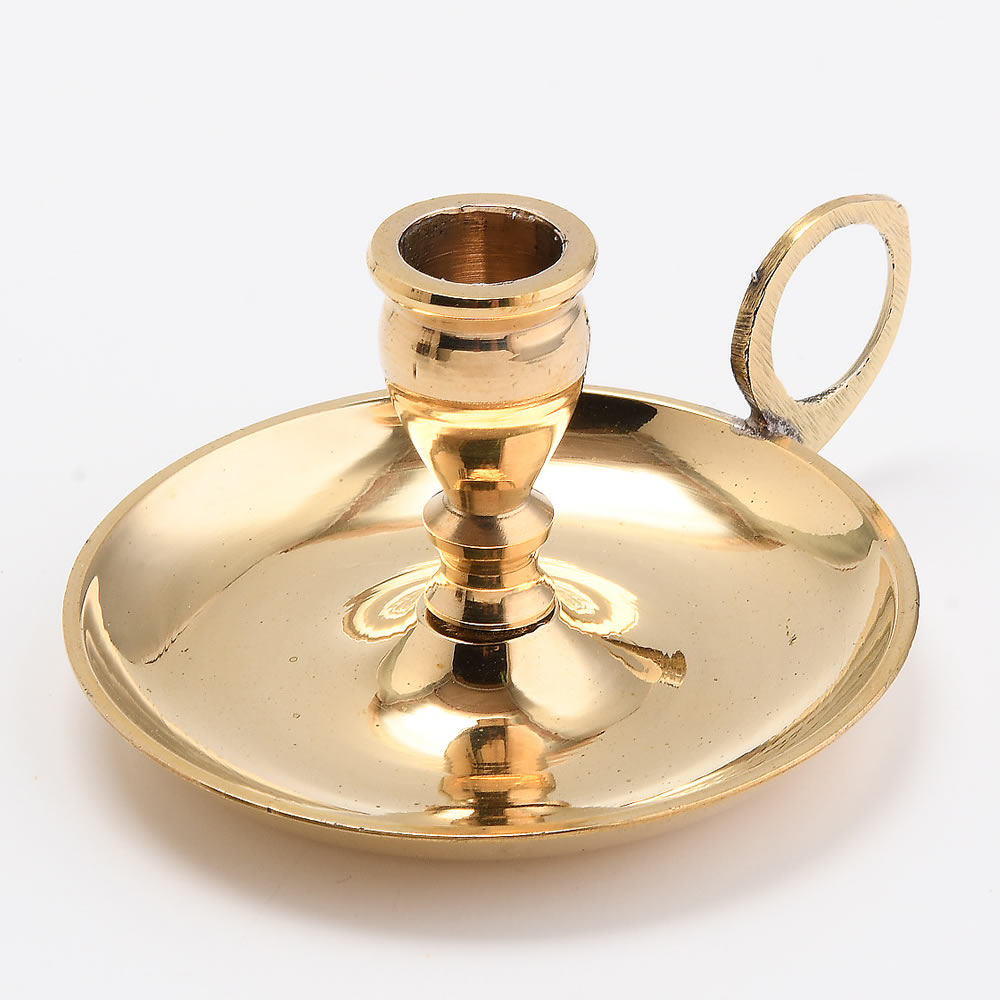 楽天市場】燭台 手付き ミニ 真鍮色 【キャンドルスタンド フォルダー