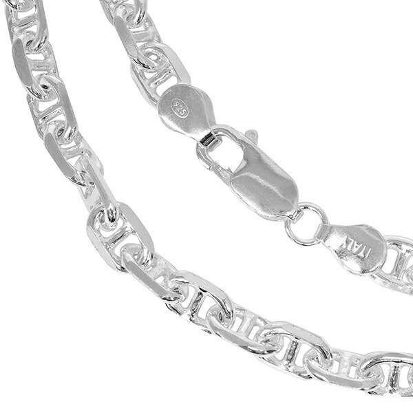 楽天市場】シルバーチェーン ネックレス チェーン アンカーチェーン 幅