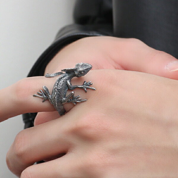 楽天市場】Cold I's ミナミモリドラゴン 巻きつき リング 15〜27号